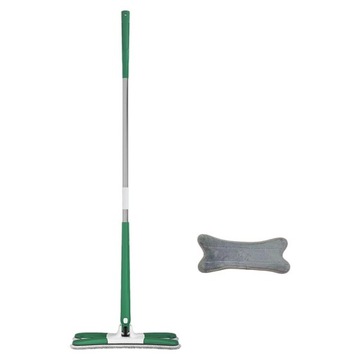 Mop z mikrofibry x Type Płaski mop do podłóg, zielony