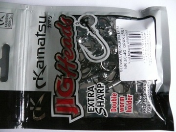 Kamatsu Extra Główki Jigowe roz. 2/0 (4g)