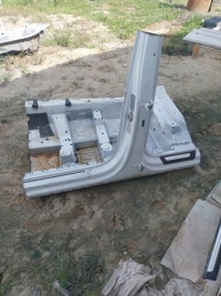 фото thumb №2, Audi q7 4m порог левый блок двигателя b четверть обшивка