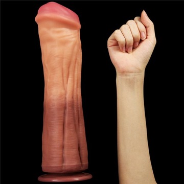 Duże Końskie Dildo Ogromne Grube Długie z Przyssawką Sztuczny Penis 30cm