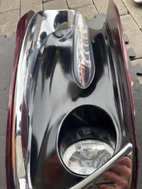 фото thumb №3, Renault scenic iii 3 рестайлінг 13-15r решітка бампера перед ліва led галоген