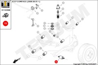 фото thumb №11, Сайлентблок рычага задняя tedgum 01142886