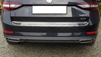 фото thumb №8, Решітка наконечники вихлоп, skoda superb iii, alu