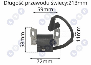 Cewka moduł iskrownik do BRIGGS STRATTON INTEK OHV 595554