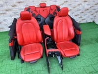 фото thumb №1, Сидіння обшивки заднє сидіння спинка салон середина bmw x2 f39 magmarot