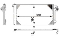 фото thumb №1, Hella конденсатор кондиционера vw multivan mk v 2.0