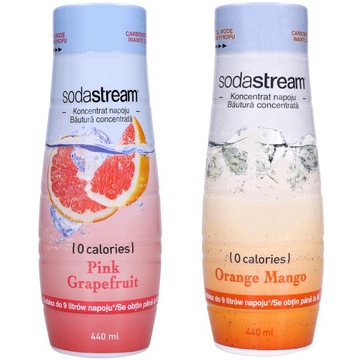 Сироп SodaStream Грейпфрут, апельсин, манго, ноль калорий, 440 мл, для карбонизатора