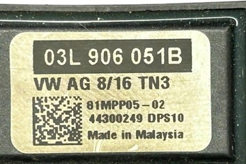 фото thumb №7, Датчик тиску dpf skoda yeti 5l 03l906051b 1.97l дизель 2016