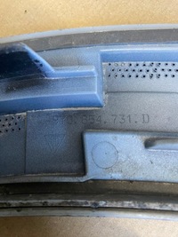 фото thumb №8, Планка крыльев левая зад porsche cayenne iii 9y0854731d