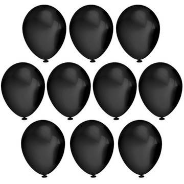 Balony Czarne Zestaw Dekoracji Na 18 Urodziny