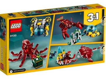 Оригинальный LEGO Creator 31130 «Охота за сокровищами», НОВИНКА