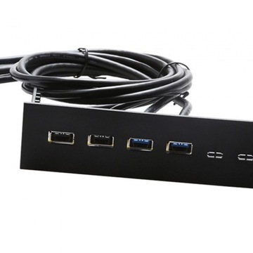 Передняя панель 5,25 дюйма, USB-концентратор, 4 порта USB3.0 2.0