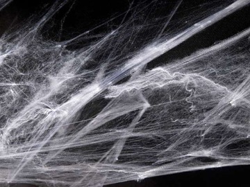 SPIDER WEB белая паутина HALLOWEEN нейлон 10г