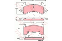 фото thumb №14, Тормозные колодки тормозной. chevrolet blazer s10 82-97