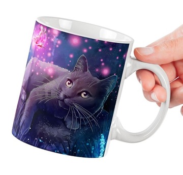 ПОДАРОЧНЫЙ НАБОР КРУЖКА ДЛЯ ДЕТЕЙ ТАТУ НАКЛЕЙКИ КОШКИ КОТЯТА КАЧЕСТВО