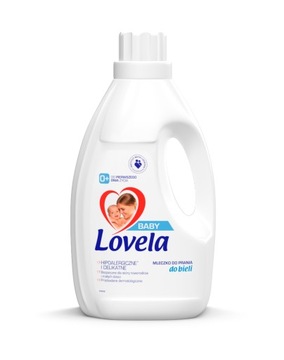 Гипоаллергенное жидкое молочко для стирки LOVELA Baby 4,35 л / 48 стирок БЕЛОЕ