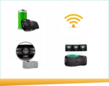 БЕСПРОВОДНАЯ КЛАВИАТУРА LOGITECH K350