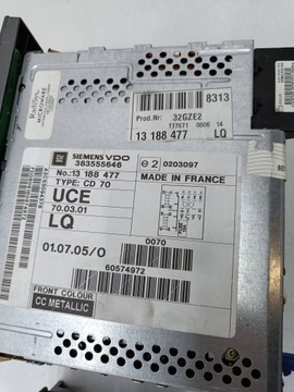 фото thumb №12, Opel signum 2006 панель / радіопрогравач cd/dvd/gps