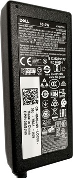 новый блок питания DELL 65Вт 19,5В вилка 4,5мм ОРИГИНАЛ
