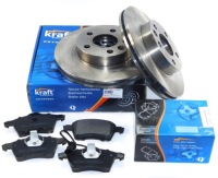 фото thumb №1, Гальмівні диски + гальмівні колодки перед vw transporter t4 1996-2003