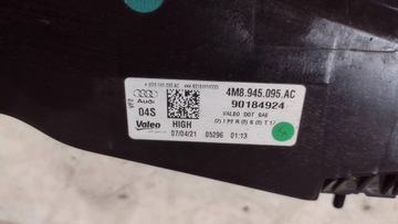 фото thumb №12, Audi q8 rsq8 4m8 лампи лампа зад led usa matrix