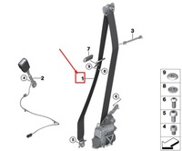 фото thumb №1, Bmw 7 g11 передня частина правий ремінь безпеки 72117402420