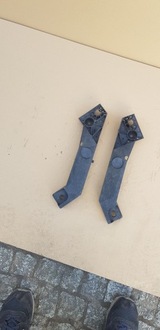 фото thumb №1, Кронштейн поперечина правый левый opel vivaro b trafic iii комплект