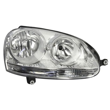 фото thumb №2, Depo фара vw golf v 03- хром. электрический