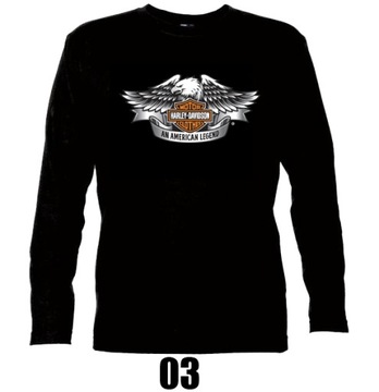 Футболка с длинным рукавом HARLEY DAVIDSON NA MOTOR S