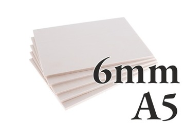 5x Фанера березовая - 6 мм - A5 210x148 - Onlywood