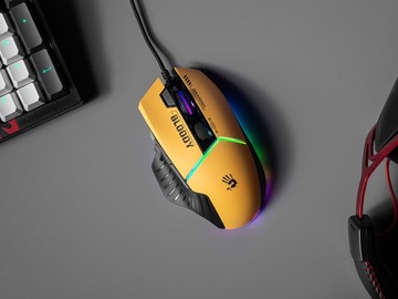 A4TECH BLOODY W95Max USB Спортивная мышь Lime