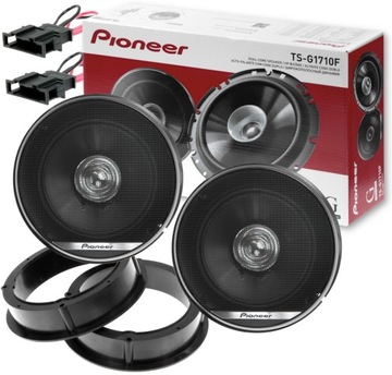 МОЩНЫЕ АВТОМОБИЛЬНЫЕ ДИНАМИКИ PIONEER 165MM 16,5CM ДЛЯ VW PASSAT B5 B6 B7