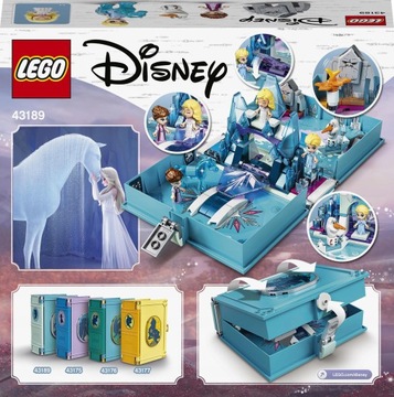 НАБОР LEGO DISNEY ПРИКЛЮЧЕНИЯ ЭЛЬЗЫ И НОККА 43189 ПОДАРОК