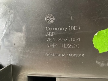 фото thumb №13, Панель консоль капот vw t5 рестайлінг t6 multivan 2015-