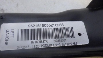 фото thumb №6, Основание каркас сиденья левый trafic iii vivaro b talento 871605887r 93868301