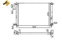 фото thumb №15, Радіаторів двигуна nrf 54667 1001859