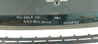 фото thumb №10, Vw golf viii 8 5k 2020- бампер передній перед 5h0807221h