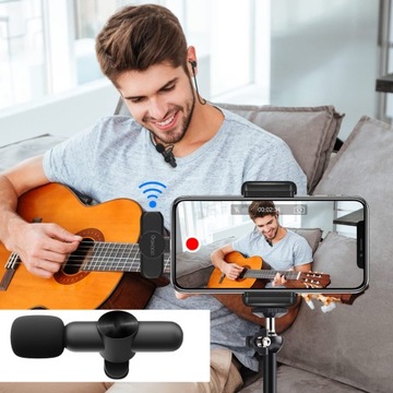 БЕСПРОВОДНОЙ МИКРОФОН ДЛЯ IPHONE TIE LIGHTNING