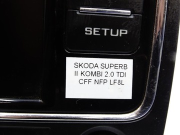 фото thumb №8, Радіопрогравач радіо cd bolero skoda superb ii 3t0035156f