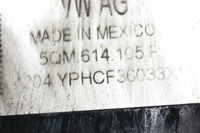 фото thumb №7, Усилитель тормозов vw jetta mk7 5qm614105p 1.4l бензиновый 110kw 2019