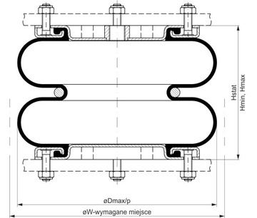 Mieskoweine Actuator Miech 12x2 с фитингами, Zakuta 12'x2 Rubenena