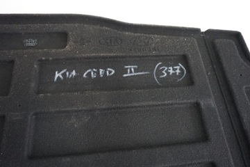 фото thumb №3, Kia ceed ii jd полиця багажника килимок оббивка підлоги 2013рік