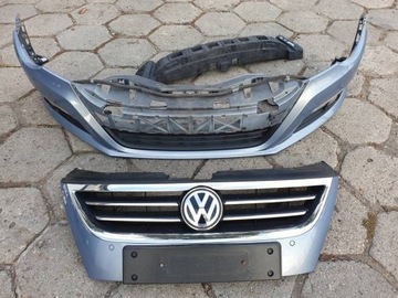 фото thumb №11, Volkswagen passat cc 09r lc7z бампер перед решітка радіатора галоген pdc комплект