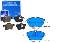 фото thumb №1, Тормозные колодки тормозные opel calibra a omega b vectra a s