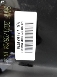 фото thumb №13, Porsche taycan 9j1 exclusive design диск ліва перед 9,5jx21 et60 5x130 041