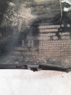 фото thumb №11, Jeep wrangler jl 3.0 18- заглушка бампера лівий зад 68298823ab usa