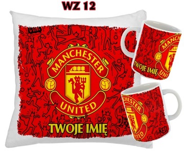 KUBEK + PODUSZKA dla kibica MANCHESTER UNITED F.C