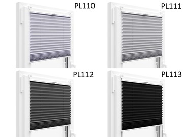 Плиссированные рулонные шторы, ИЗГОТОВЛЕННЫЕ НА ИЗМЕРЕНИЕ 111x150