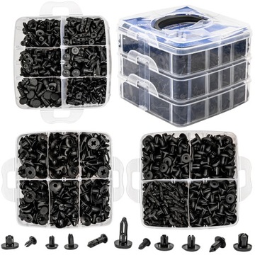 фото thumb №13, Набір застібки автомобільні кліпси кліпси do оббивка do автомобіль набір 620 el