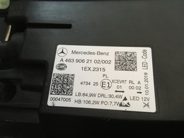 фото thumb №8, Mercedes g 463 amg multibeam led левая европа